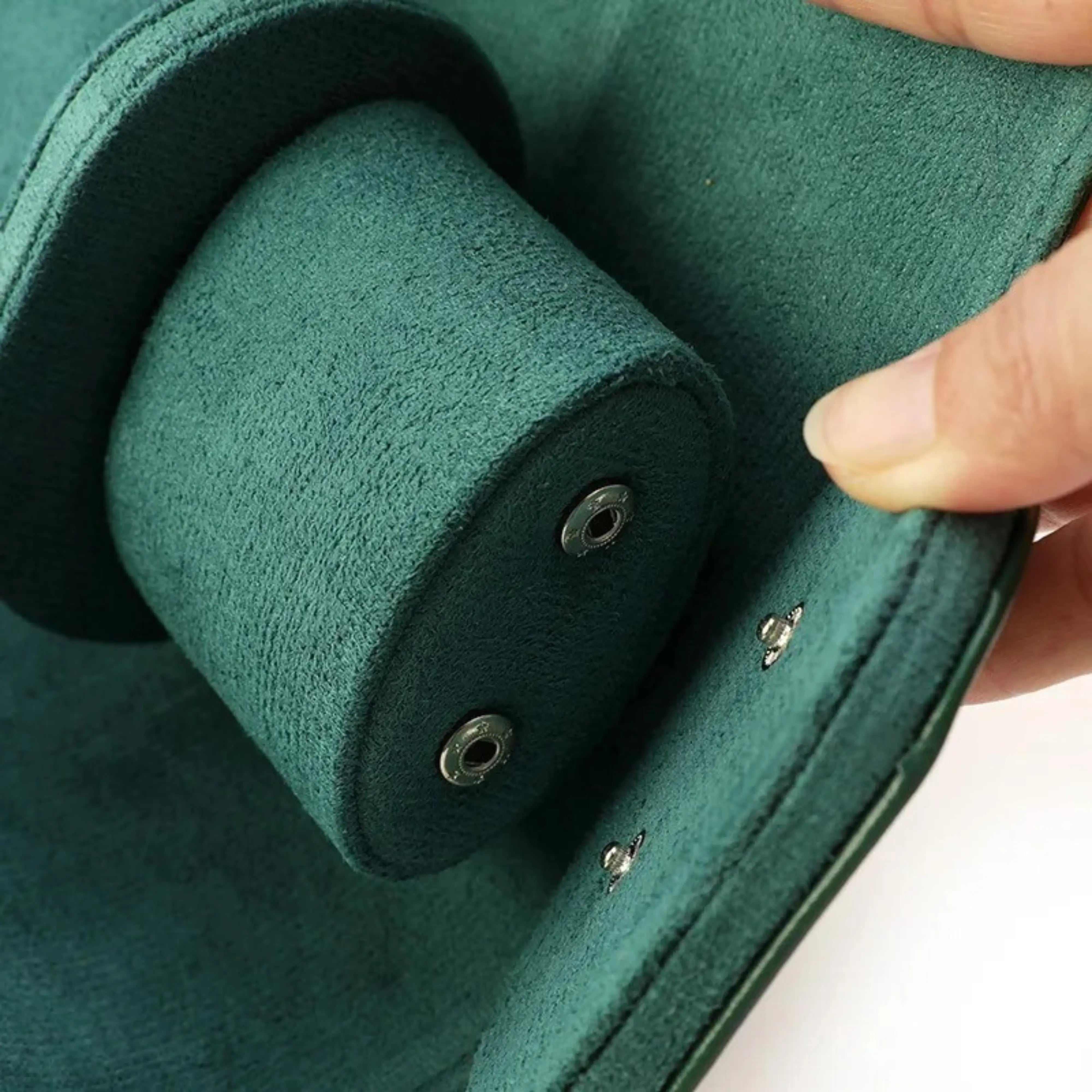 Hochwertige Uhrenrolle aus Leder