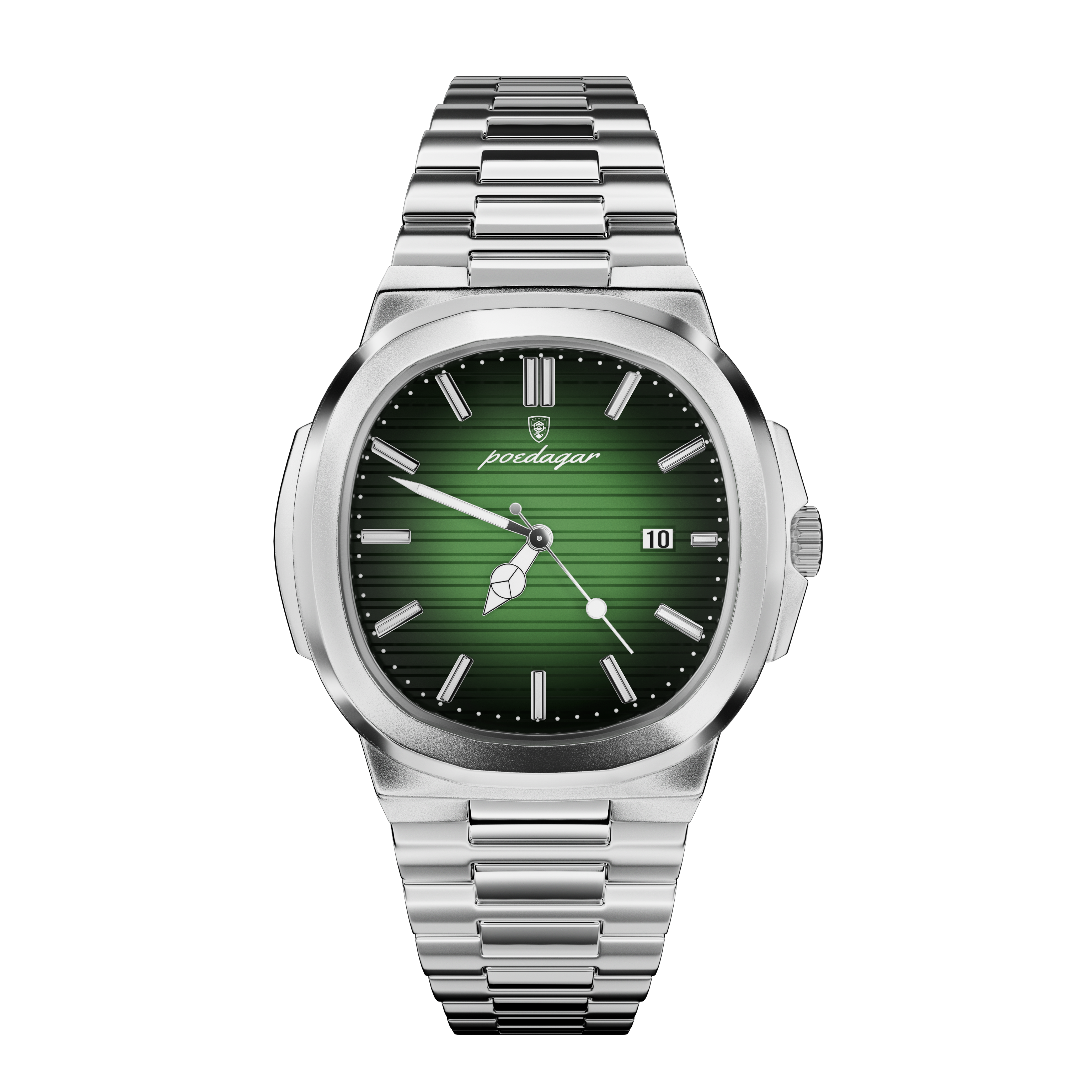 Poedagar Watch Nautilus Emerald
